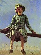 Ilya Repin Painter daughter oil painting picture wholesale